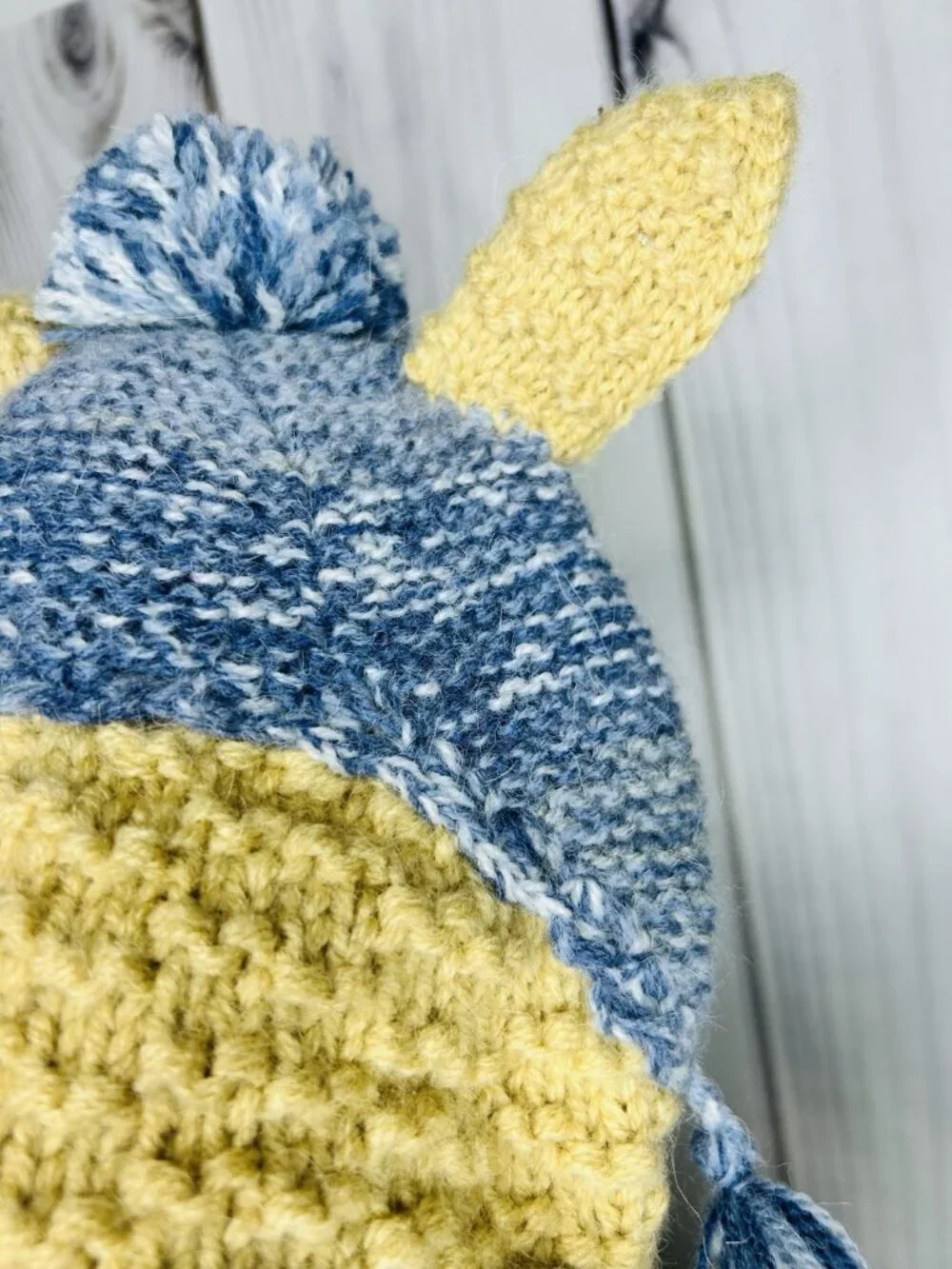 Andes Gifts Alpaca Llama Head Hat Adult Tan Peru